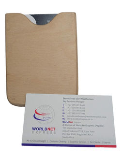 Sustainable Wood Card Holder