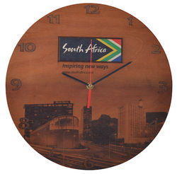 Digital Print Wooden Clock