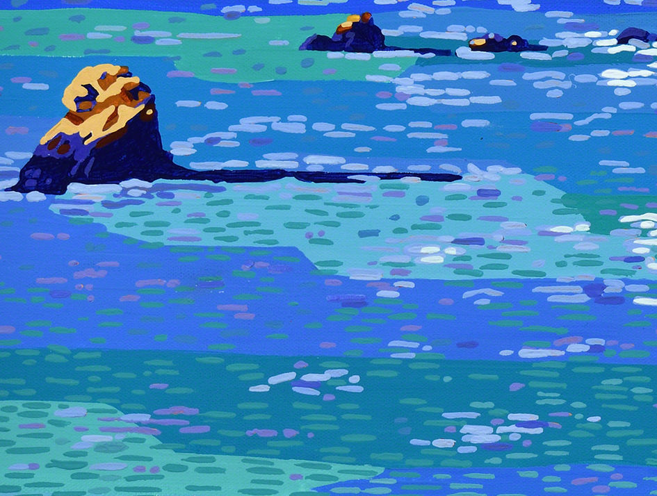 Tennessee Beach Overlook - Detail