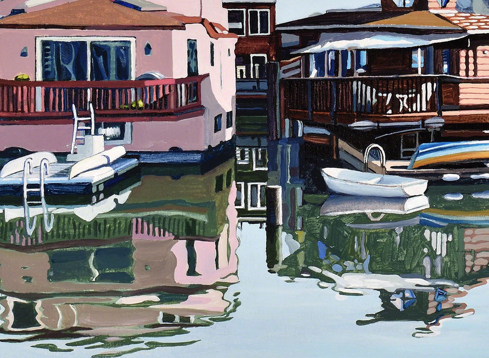 Sausalito Houseboats 2022 - Detail