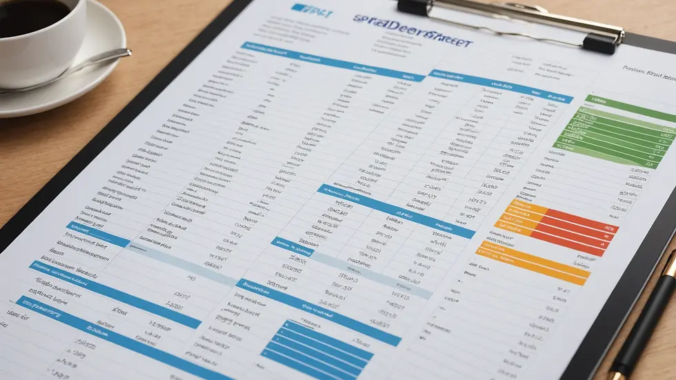 Transformative spreadsheet design