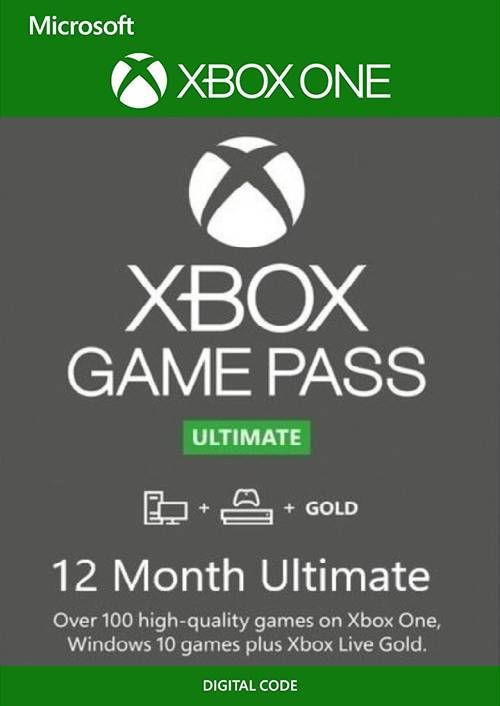 מנוי גיים פאס אולטיימיט לשנה-xbox game pass ultimate