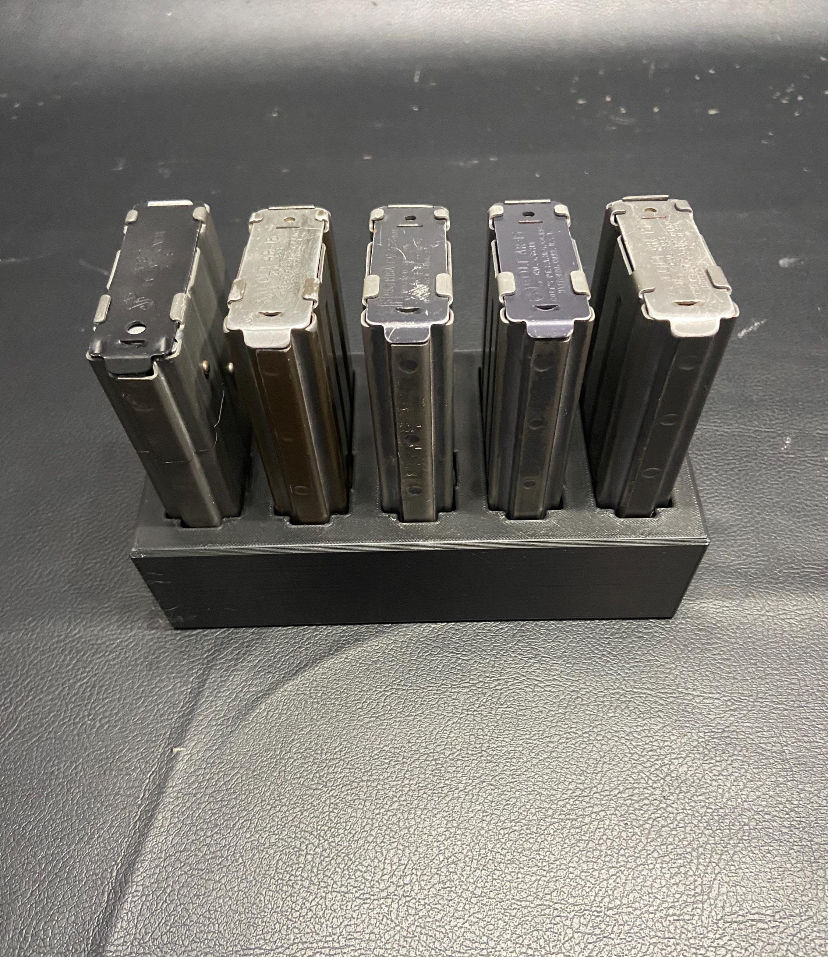 Thumbnail: AR-15 magazine holder , holds 5 AR magazines