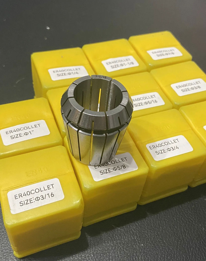 Thumbnail: ER40 collet set with 2 ER40 collet holders 
