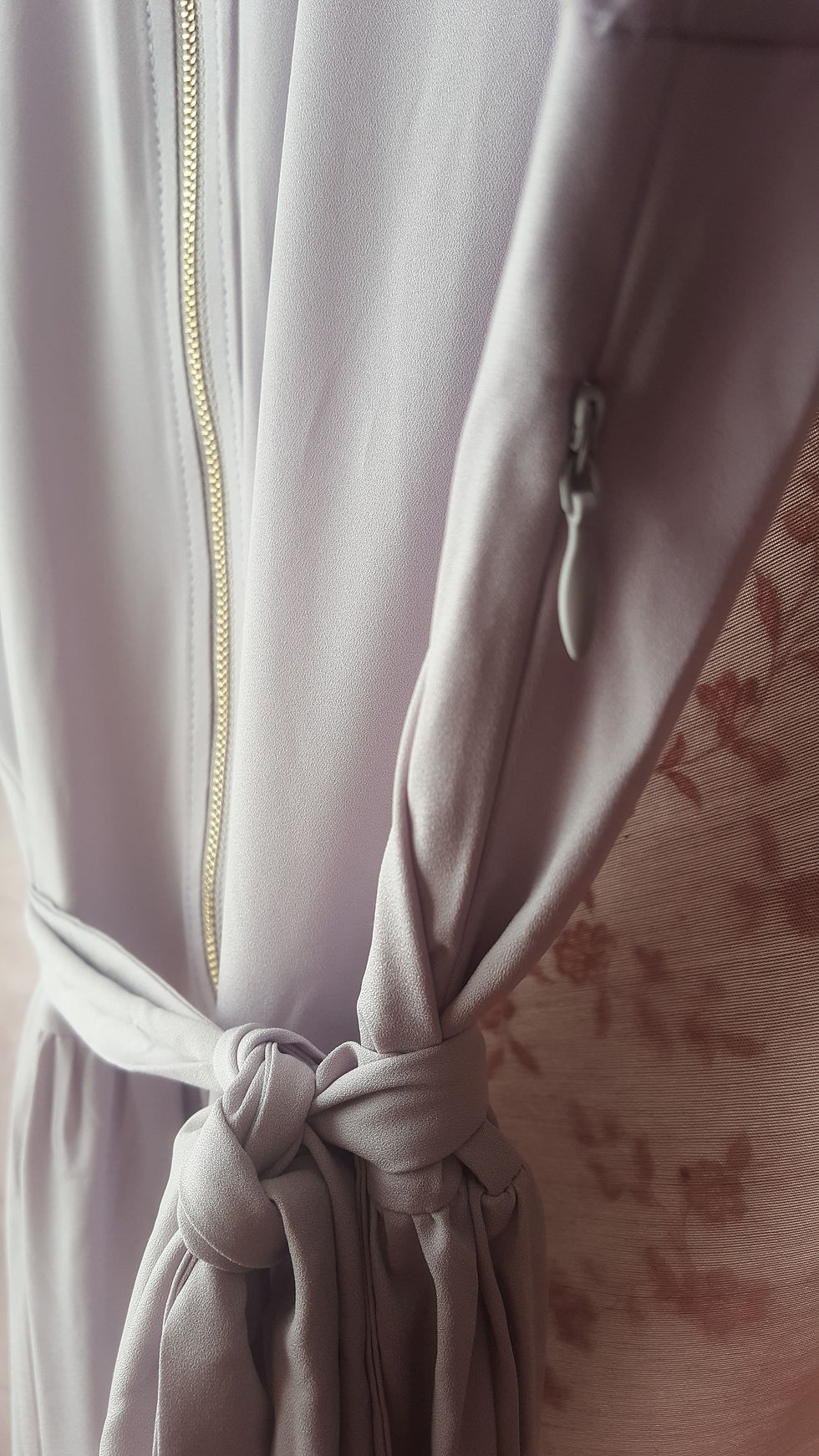 Thumbnail: Grey Nursing Abaya