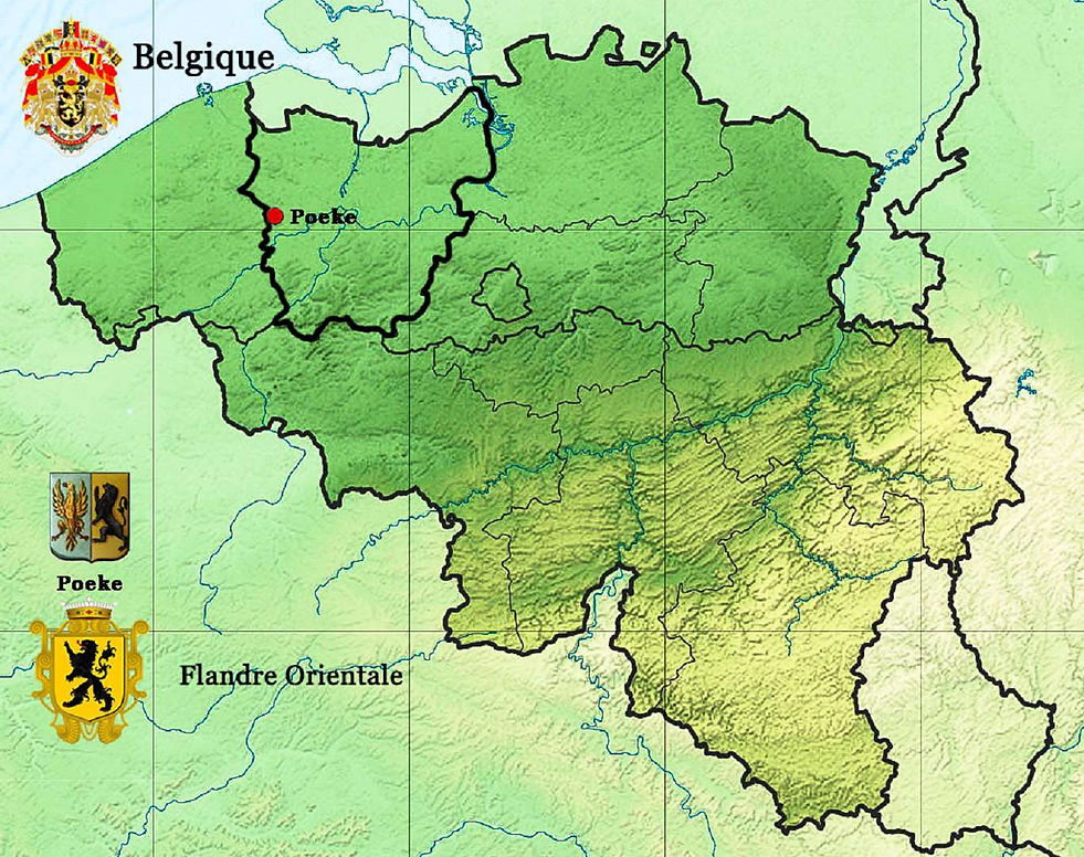 Carte Flandre Orientale Poeke Château de Poeke.jpg