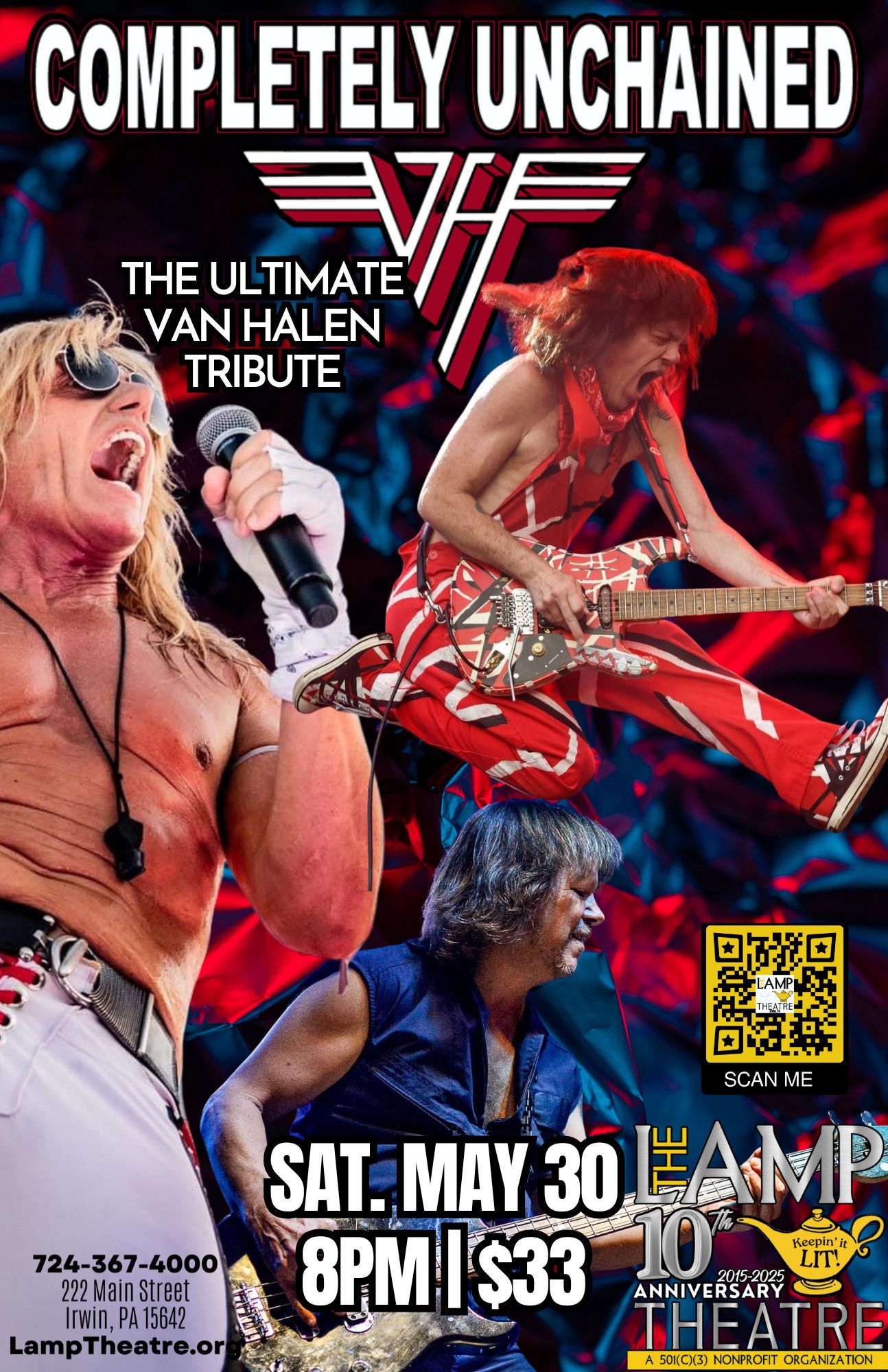 Completely Unchained_ The Ultimate Van Halen Tribute returns to The Lamp Theatre