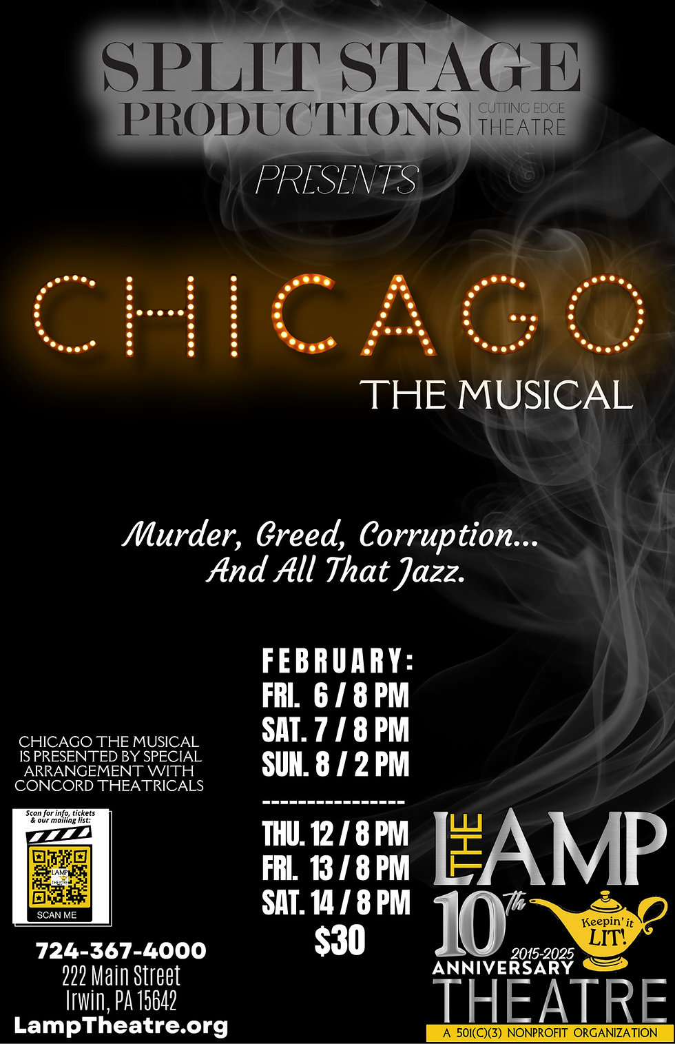 Chicago The Musical by SplitStage Prod.