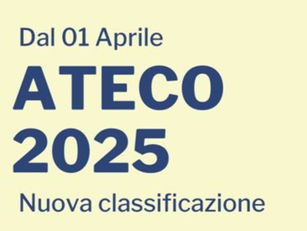 Revisione Codici Ateco 2025 