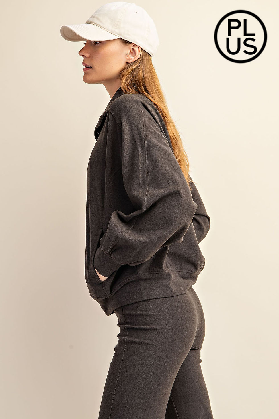 Thumbnail: Brushed Rib Pullover Curves