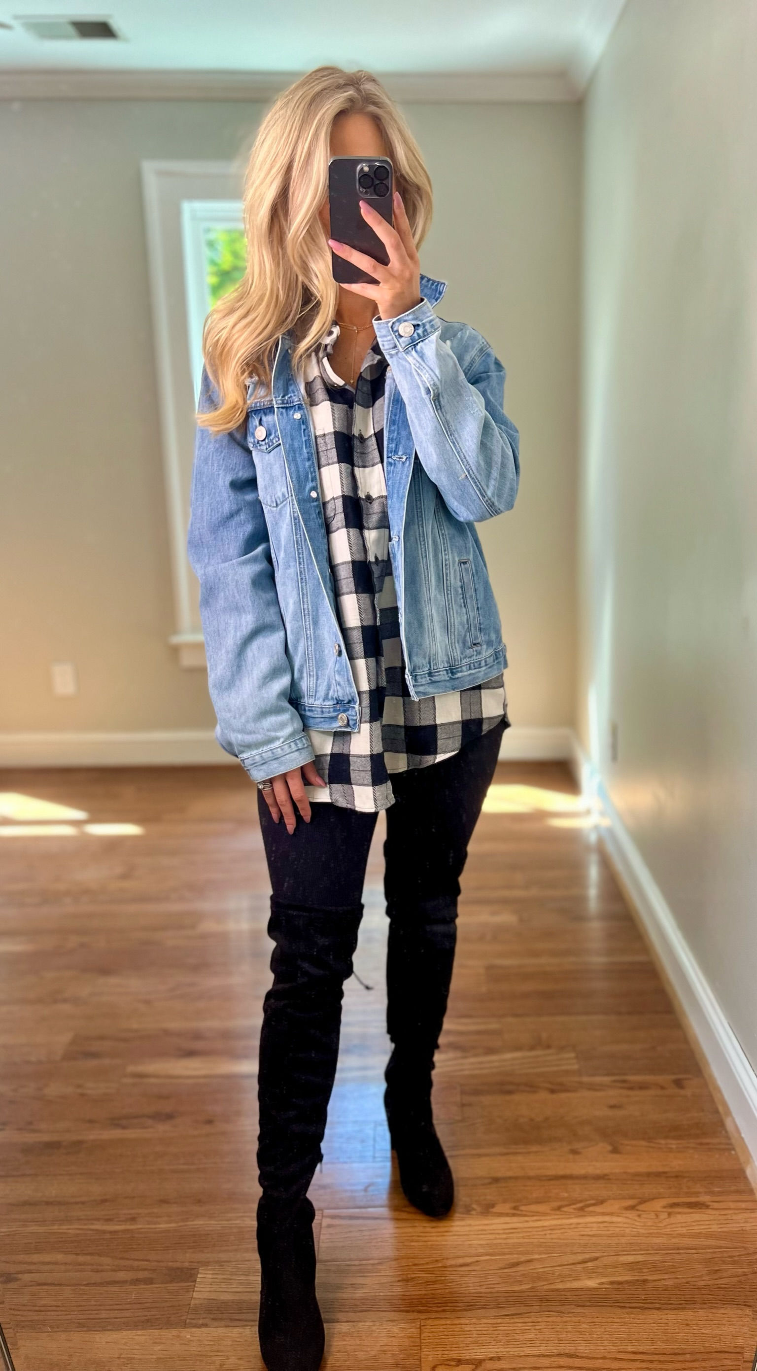 High Rise Super Skinny Black Jean