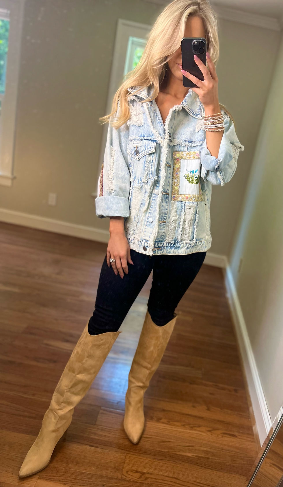 Thumbnail: Bulldoze Knee High Western Cowboy Boot