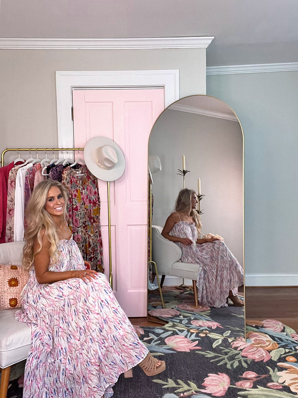 Thumbnail: Confetti Magic Pastel Maxi Dress