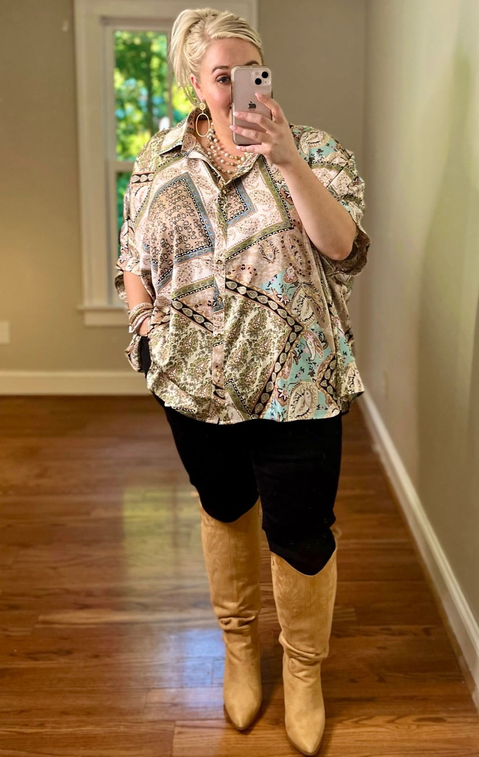 Thumbnail: Bulldoze Knee High Western Cowboy Boot
