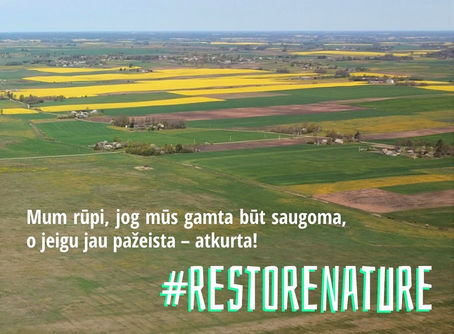 LAIKAS #AtkurtiGamtą! Išsiųskit mūs politikam Reglamentą palaikantį laišką!