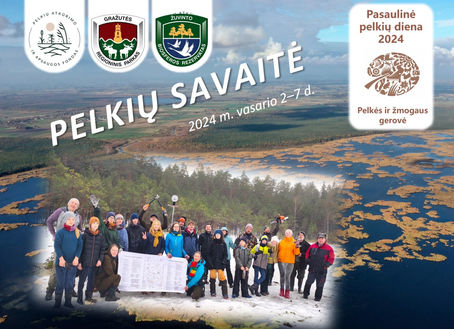 Pelkių savaitė, skirta Pasaulinei pelkių (ir kitų šlapynių) dienai