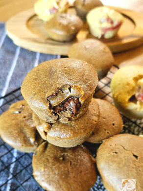 Coffee Mocha Choc Chunk Muffins