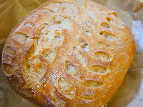Beginner Friendly Sourdough Artisanal Bread Loaf