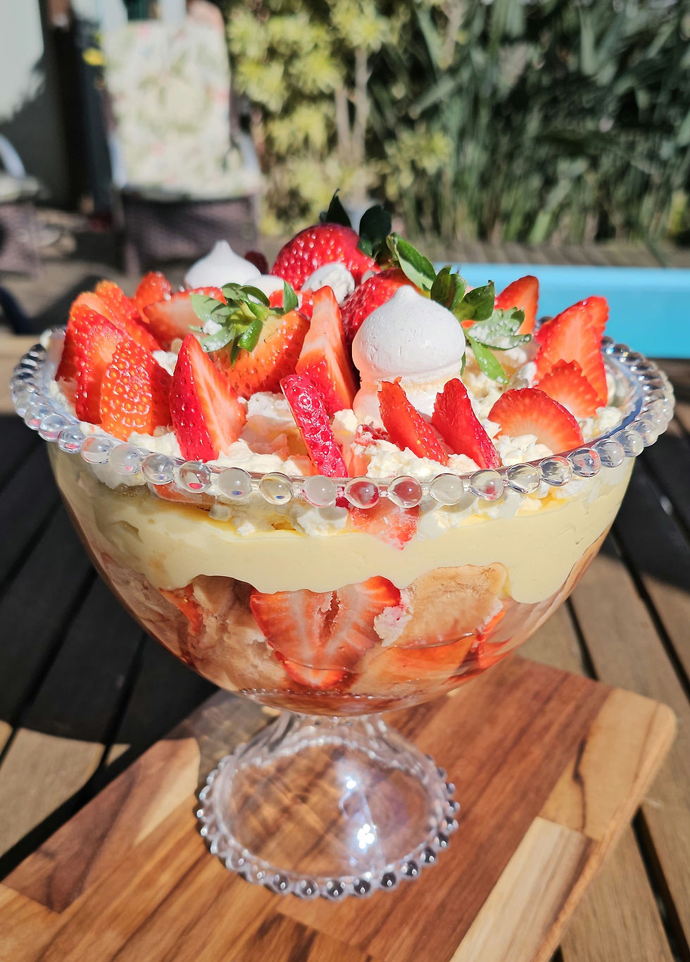 Strawberry Eton Mess Trifle