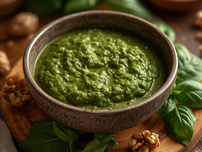 Homemade Walnut Pesto (Affordable, Easy & Freezer-Friendly)