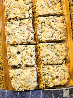 Tropical Granola Breakfast Cookie Bars