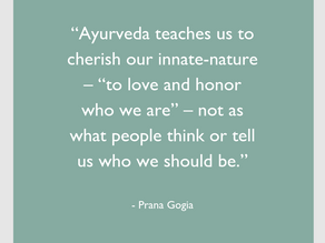 Cherish your innate nature