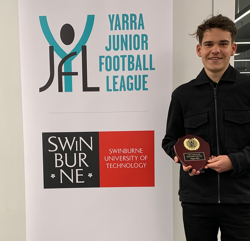 Angus Kitt - 2025 Umpire of the Year