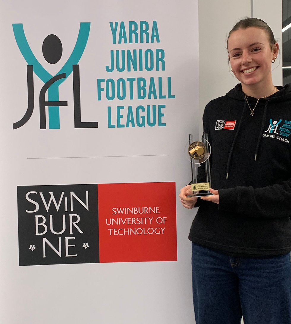 Matilda Seckold - 2025 Golden Whistle Award