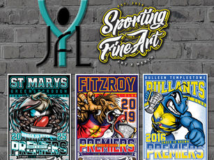 Sporting Fine Art partners with the YJFL