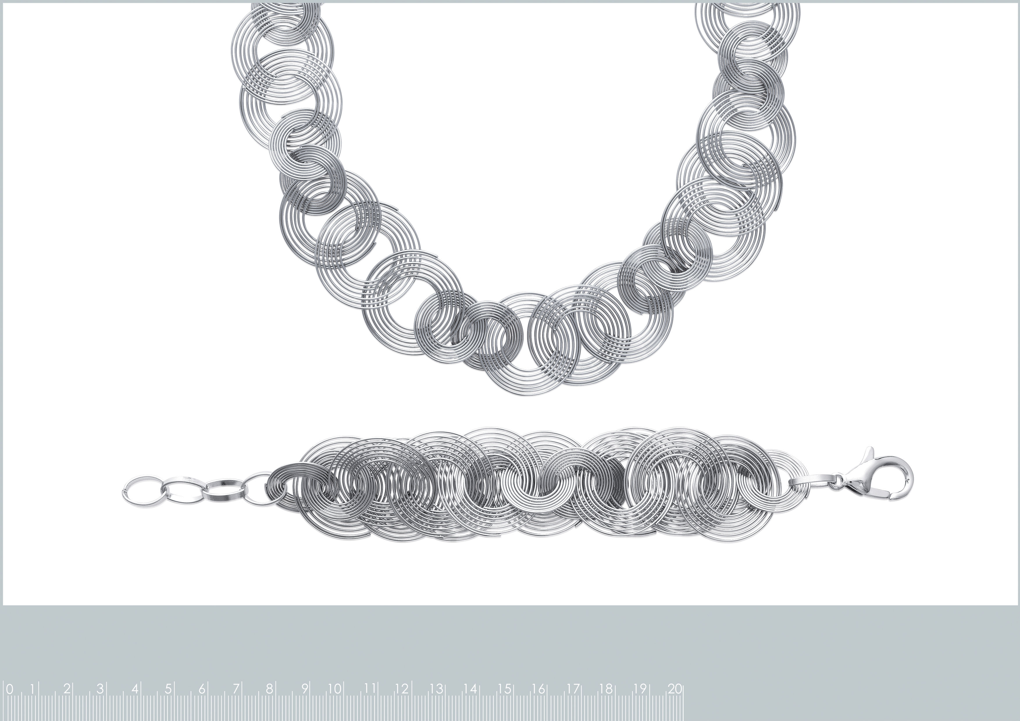 COLLIER ACIER ANNEAUX