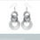 Miniature : BOUCLES D'OREILLES ACIER ANNEAUX