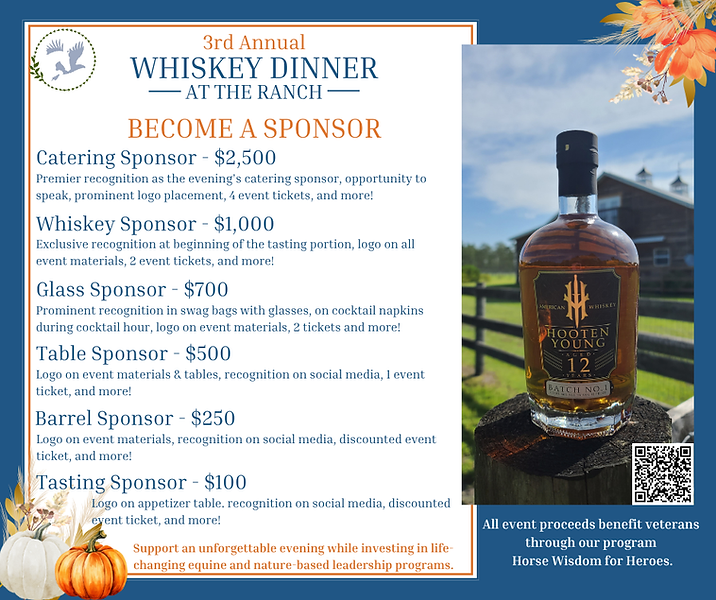 Whiskey Dinner Sponsorship Flyer 2026.png