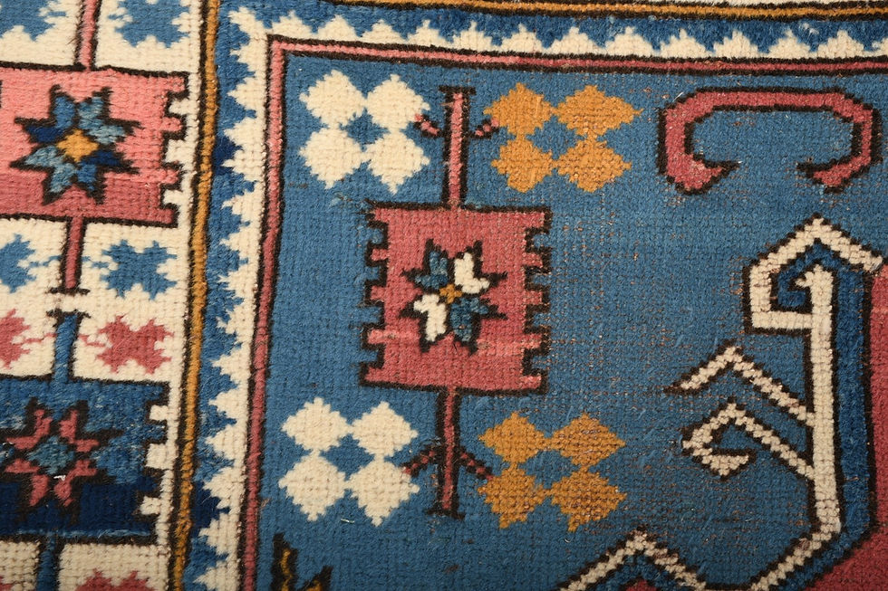 Thumbnail: 5x7 Red Vintage Turkish Anatolian Wool Rug