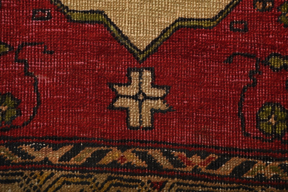 Thumbnail: 4x7 Vintage Red Turkish Rug, Hand-Knotted Wool Sivas Runner Oriental Carpet
