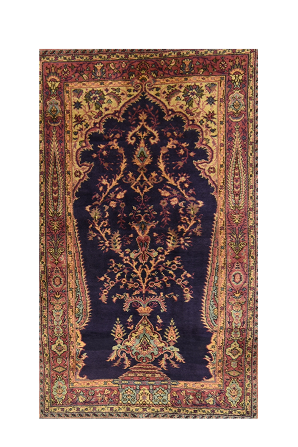 Dark Navy Blue 4x6 Sivas Rug