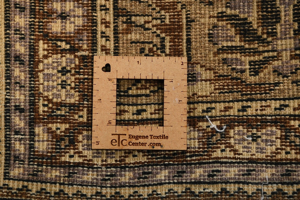 Thumbnail: 4x6 Beige Turkish Wool Rug
