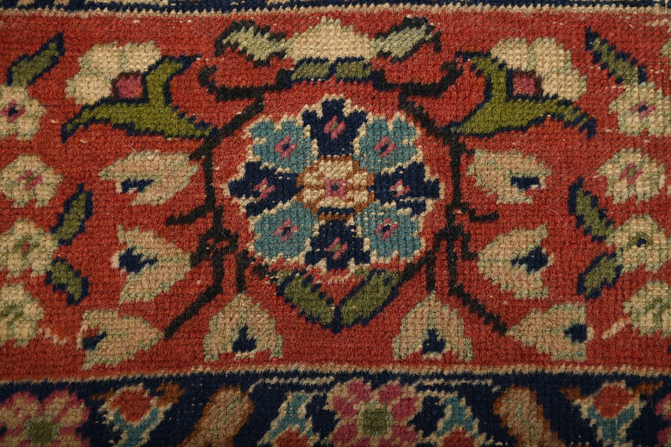 Thumbnail: 4x6 Beige Semi-Antique Turkish Wool Rug