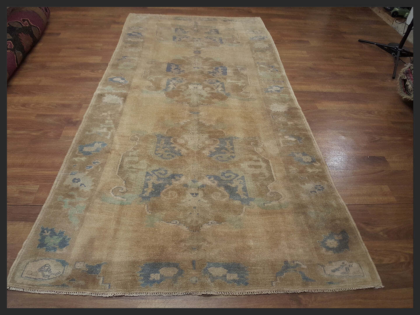 beige 6x11 hereke turkish antique area rug