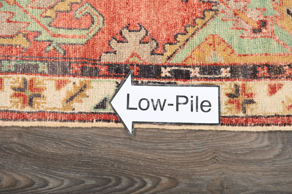 Thumbnail: 3x6 Rust Semi-Antique Turkish Wool Rug
