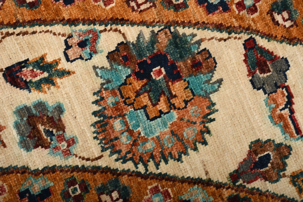 Thumbnail: 8x8 Gray Turkish Kazak Wool Rug