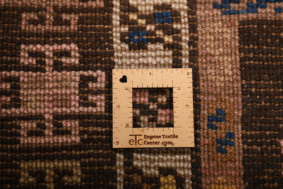 Thumbnail: 2x4 Blue Semi-Antique Turkish Anatolian Wool Rug