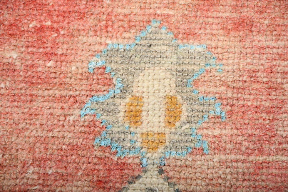 Thumbnail: 3x5 Multicolor Semi-Antique Turkish Wool Rug