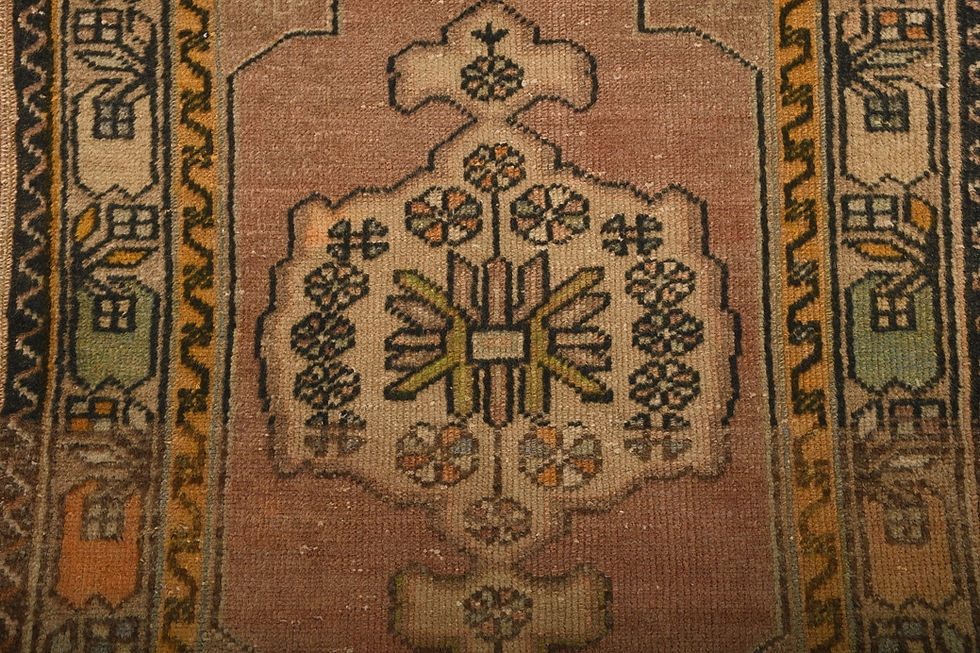 Thumbnail: 3x5 Rust Semi-Antique Turkish Wool Rug