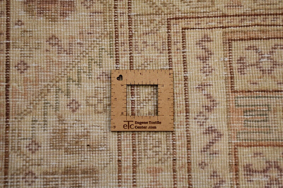 Thumbnail: Vintage Faded Beige 5 x 7 Kayseri Rug
