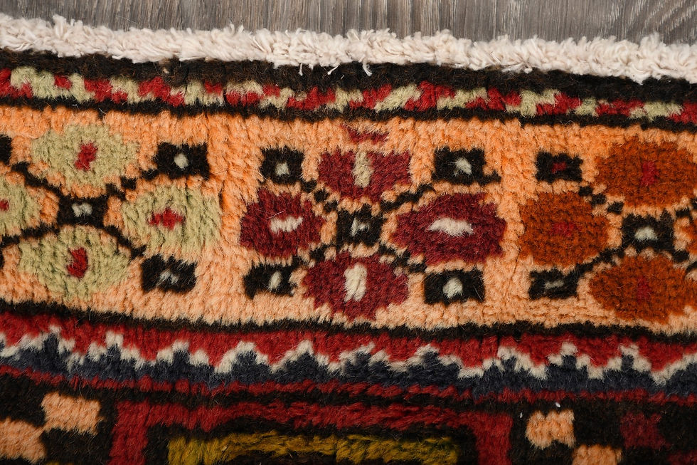 Thumbnail: 4x7 Red Semi-Antique Turkish Anatolian Wool Rug