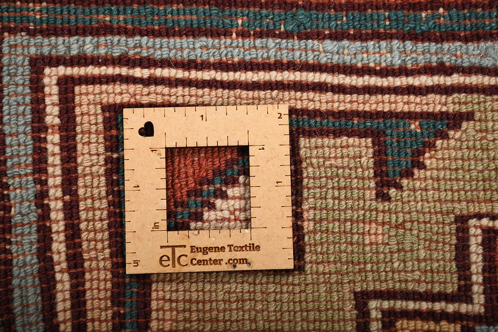 Thumbnail: 3x5 Blue Semi-Antique Turkish Anatolian Wool Rug