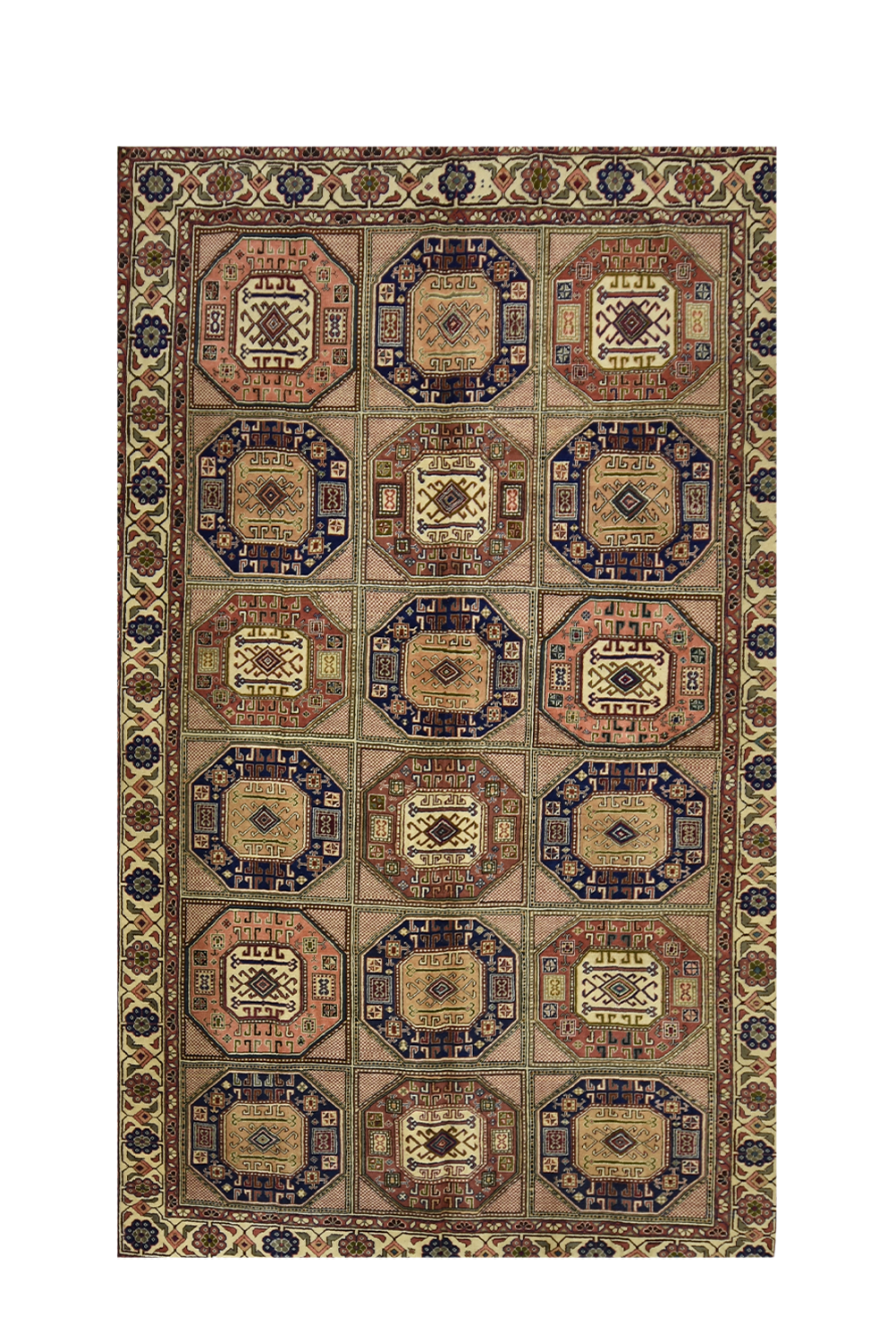 Multi Color 7x10 Sivas Rug: A Kaleidoscope of Beauty