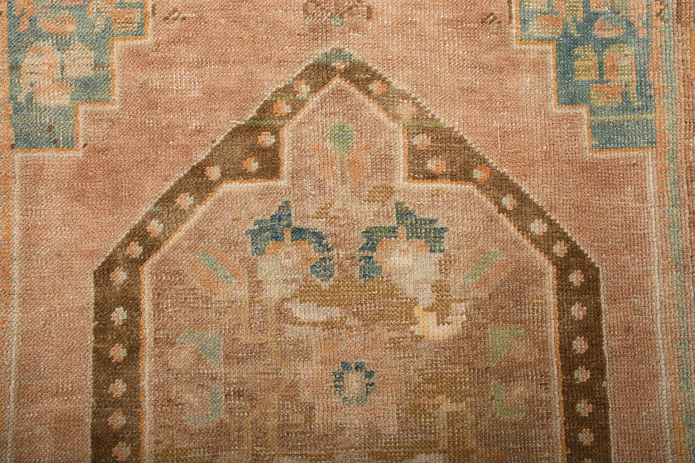 Thumbnail: 4x8 Beige Semi-Antique Turkish Anatolian Wool Rug