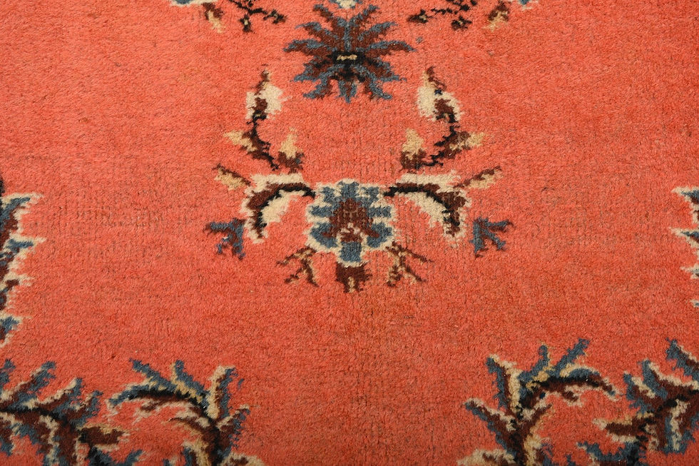 Thumbnail: 4x7 Rust Vintage Turkish Isparta Wool Rug