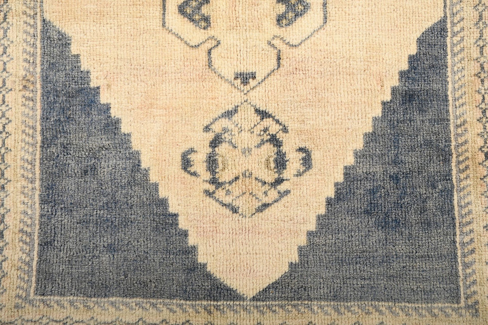 Thumbnail: 4x7 Beige Semi-Antique Turkish Wool Rug